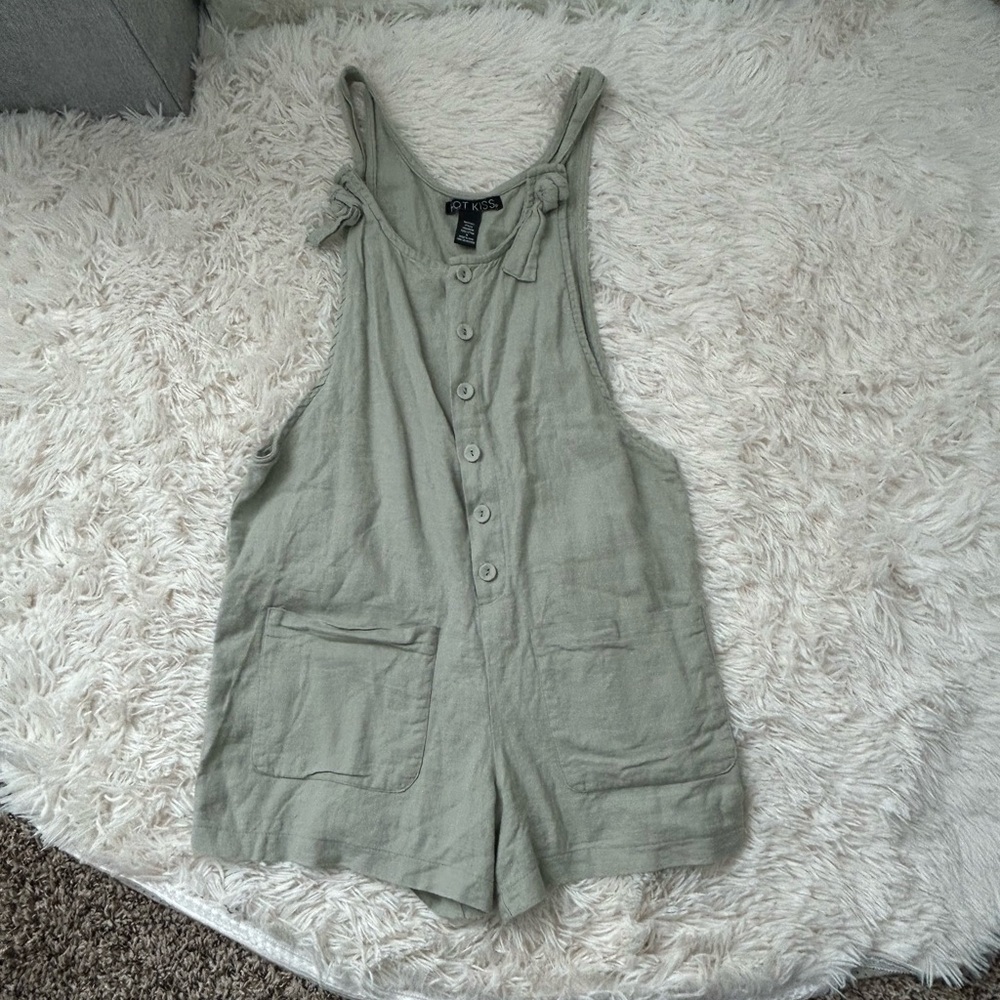 Button-Up Romper